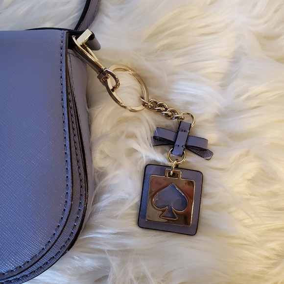 💥Kate Spade💥 Crossbody w/ Keychain Lavender - Picture 3 of 13